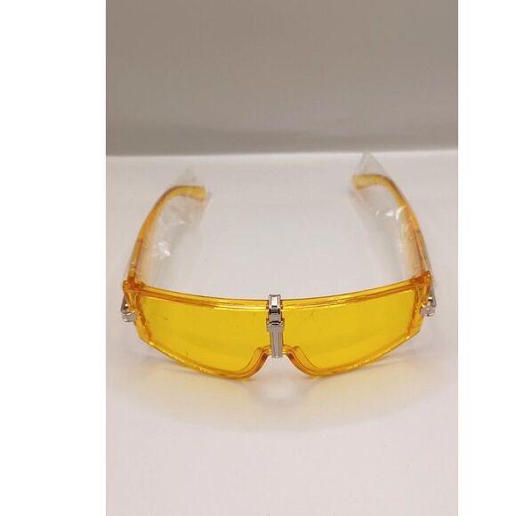 4 Pairs of Fashion Colors Modern Style Futuristic Sunglasses - Picture 8 of 11